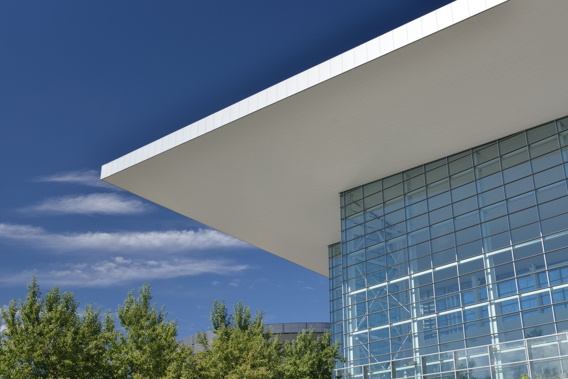 Architectural details of Colorado Convention Center