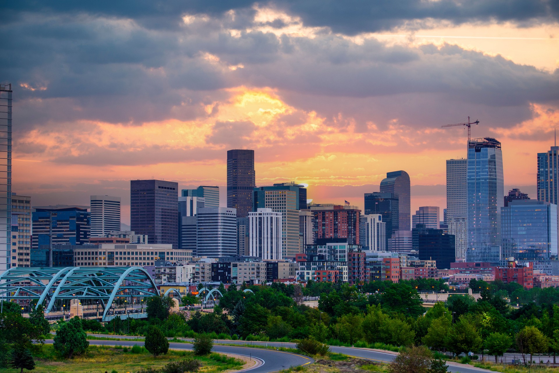 Denver ,Colorado skyline